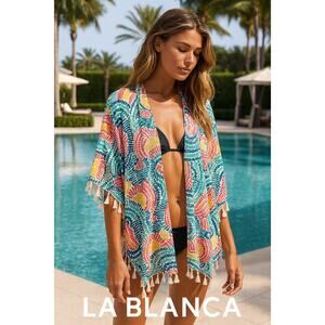 NWT La Blanca Swim / Beach Coverup OSFM
